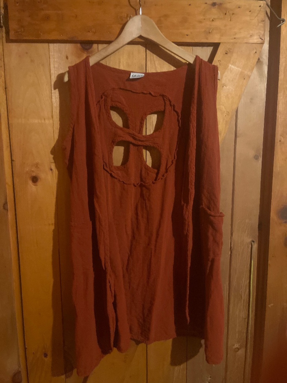 Oh My Gauze Duster with Cutout